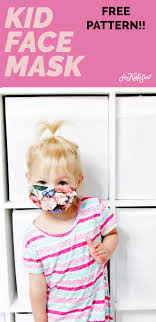 Kid Mask Template See Kate Sew In 2020 Mask Template Face Masks For Kids Mask For Kids
