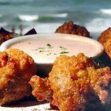 Conch Fritters With Caribbean Dipping Sauce Recipe 3 8 5