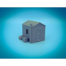 As a garden storage shed, 3. Scott S 3d Scenery Water Pump House Shed S Scale 1 64 No Assembly Required