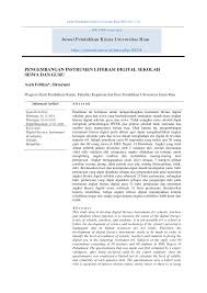 Tingkat kompetensi literasi digital untuk setiap siswa kelas xkompetensi literasi digital siswa kelas x dapat dikategorikan menjadi tinggi, sedang, dan kategori rendah. Pdf Pengembangan Instrumen Literasi Digital Sekolah Siswa Dan Guru