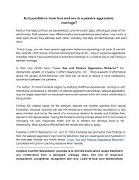 Can a man live in a sexless marriage? Calameo Is It Possible To Have Love And Sex In A Passive Aggressive Marriage