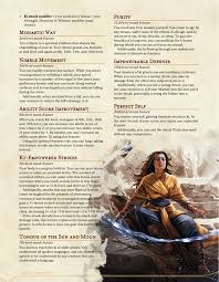 Monk 5E: Dnd 5Th Edition Class Guide - Rpgbot