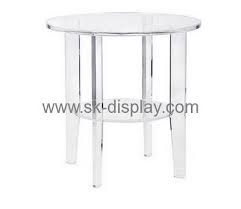 Display Stand Manufacturers Customized Modern Acrylic Round Coffee Table Afs 159 Acrylic Furniture Furniture Acrylic Round Coffee Table