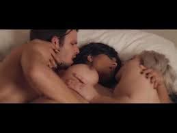 Amazing boobs of Aiysha Saagar in a threesome from upcoming movie Tantrica