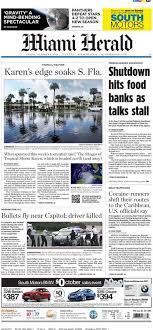Rick scott's facebook page—that included an altered miami herald front page. Miami Herald Today S Miami Herald Front Page Pick Up A Copy On The Way To Work Or Read It Online At Http Www Hrld Us Facebook