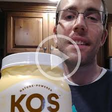 KOS Amazing Tasting Organic Vegan Plant Based Protein Powder
