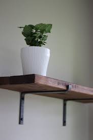 Metal Brackets For Open Shelving Z Bracket In Black Steel Etsy Shelf Brackets Metal Shelf Brackets Industrial Shelving