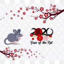 2020 Cherry Blossom Spring Abstract Animal Art Asia Asian Background Beijing Calendar Card Celebratio In 2020 Cherry Blossom Happy Chinese New Year Free Graphic Design