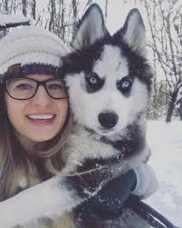 Baker The Blue Eyed Husky