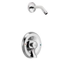 The correct way to remove. Moen Commercial Chrome 1 Handle Shower Faucet Valve Not Included In The Shower Faucets Department At Lowes Com