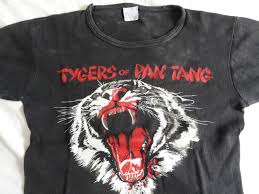 Tygers Of Pan Tang Wild Cat Original 1980 T Shirt Metal Vintage Judas Priest Vintage T Shirt