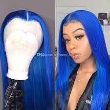 Human hair lace wig baby brazilian human hair lace front wig water wave virgin hair lace wig for black women pre pluck lace wig with baby while human hair is more delicate, it requires more care as well. Brazilian Straight Full Lace Wigs With Baby Hair Middle Part Blue Lace Front Wigs For Africa American Women Sexy Wigs Real Human Hair Wigs From Topbeauty Hair 50 66 Dhgate Com