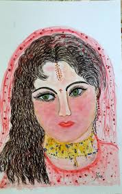 Wild and free Watercolor 18x26 cm