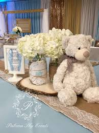 Burlap Baby Shower Baby Shower Party Ideas Photo 1 Of 13 Burlap Baby Showers Burlap Baby Baby Bear Baby Shower