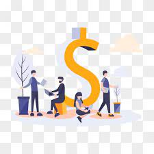 Flat Business People With Dollar And Team Work Business Businessman Png Transparent Clipart Image And Psd File For Free Download Teamwork Man Clipart Colorful Backgrounds