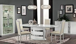 Roma White Table Roma Camelgroup Italy Family Size Dining Italian Dining Room White Dining Room Living Room Sets Furniture