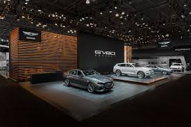 Genesis At The 2017 New York Motor Show On Behance Dizajn Vystavki Vystavki Dizajn