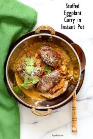 Instant Pot Masala Eggplant Curry Vegan Richa Recipe Vegan Instant Pot Recipes Eggplant Curry Vegan Indian Recipes
