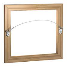 Große auswahl an bilderrahmen ✓ metall bilderrahmen gibt es bei höffner in vielen ausführungen und materialien. Bildaufhanger Fur Holz Bilderrahmen Und Keilrahmen