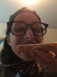 Challah bread with butter and caviar