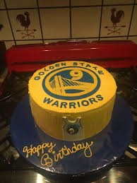 20th Birthday Cake Ideas For Guys Golden State Warriors Cake Basketbol