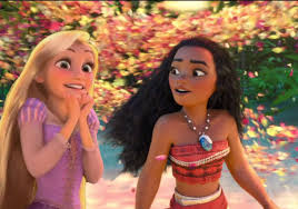 the moana looks at rapunzel has me like shipping it my pictures women fashion