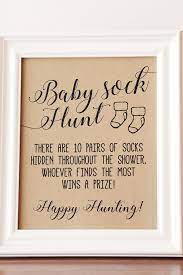 Baby Sock Hunt Baby Shower Game Baby Sock Hunt Etsy Baby Shower Fall Bow Baby Shower Baby Shower Inspiration