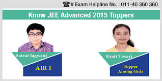 Jee Advanced 2015 Results Satvat Jagwani From Mp Bags Air 1