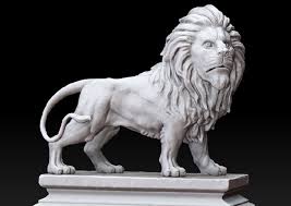 Statue 3d Model Statue 3d Model Lion Sculpture