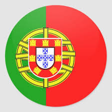 Bandeira de portugal oficial estampada em tecido duralon® 100% poliéster, conforme normas abnt nbr nº 16286/2014 e abnt nbr nº 16287/2014, para confecção de bandeiras, com acabamento. Adesivo Circulo Da Bandeira Da Qualidade De Portugal Zazzle Portugal