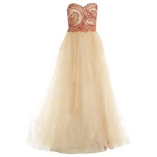 Maxi Dress Marchesa Notte Ecru Size 14 16 Us In Synthetic