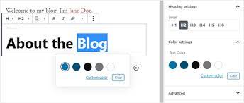 If you're still using the classic wordpress editor, then you can change the font color using the toolbar. How To Change The Text Color In Wordpress 3 Easy Methods