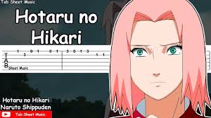Naruto Shippuden Op 5 Hotaru No Hikari Guitar Tutorial Youtube