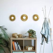 Older picture of theirs that is no longer made by home interiors incorporated. Buy Gold Mirrors For Wall Pack Of 3 Bonnyco Wall Mirrors For Room Decor Home Decor Gold Round Mirrors For Wall Decor Circle Mirrors Modern Wall Decor