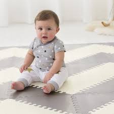 Skip Hop Play Foam Tiles Such A Nice Change From The Bright Coloured Ones That You Always See Practical And Beautiful A Good Sol Foam Floor Tiles Foam Flooring Soft Flooring