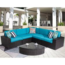 Get the garden ready for summer with b&m's range of patio and outdoor furniture, including cheap patio dining sets, entry sofas, and more. Latitude Run 6 Piece Outdoor Patio Conversation Sets With Glass Table Brown Wicker With Dark Grey Cushions Wayfair