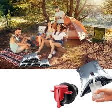 Outdoor Emergency Water Bag Picnic Beverage Insulated Storage Bag, Size: 5L( Silver)