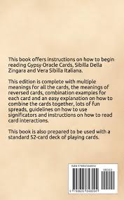 Oracle cards are one of the more simpler types of card decks and psychic tools to use to help you to channel messages and provide accurate readings for yourself and others. Vera Sibilla Italiana Gypsy Oracle Cards An Optimistic Approach To The Cards Combinations Madeo Samanta Amazon De Books