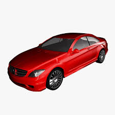 Mercedes Benz Cl600 2007 Free 3d Model Mercedes Benz Benz Car Model