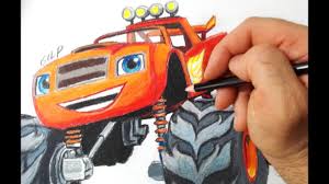You can use them to decorate your walls the other file will have 2 characters on every 8.5 x 11 sheet. Blaze And The Monster Machines Coloring Pages