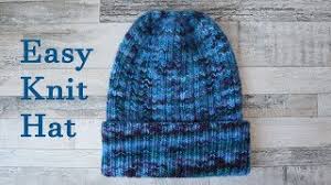 In this post, you'll learn the basics for knitting chemo caps. Easy Knit Hat Free Knitting Patterns Youtube