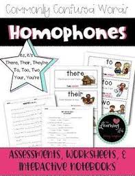 Homophone Posters Assessments Worksheets It S Its Your You Re There Too Homophones Words Teacher Help Printable Activities For Kids