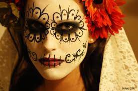 Tales From The Grave Diy Dia De Los Muertos Inspired Makeup Dead Makeup Halloween Makeup Sugar Skull Face