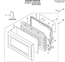 kitchenaid ykcms1555ss1 microwave