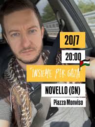 Sulla #Palestina 🇵🇸 •20/7 CUNEO (Novello)
