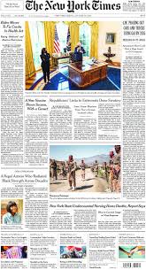 Scroll through the pages of the paper on any already a new york times subscriber? The New York Times In Print For Friday Jan 29 2021 The New York Times