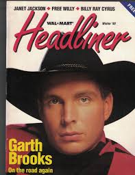 Wal-Mart Headliner Winter 1993 Magazine Garth Brooks Janet Jackson Free  Willy