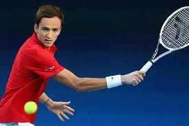 Alexander zverev appeared destined for an early exit in rome on thursday evening. Danil Medvedev Books A Spot In The Atp Cup Semifinal For Russia After Straight Set Win Over Kei Nishikori Ubitennis