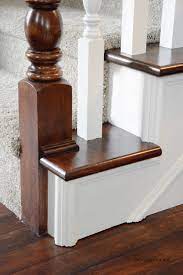 How To Stain An Oak Banister Oak Stairs Oak Banister Diy Staircase