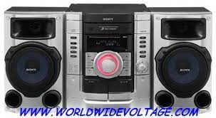Sony Mhc Rg190 3 Cd Double Cassette Mini Stereo Shelf System